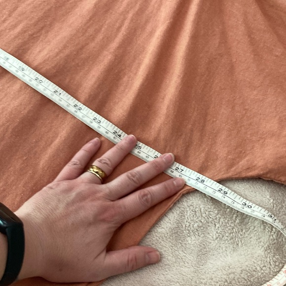 Linen By MN Salmon Blush XL Tunic Dress - Picture 6 of 6